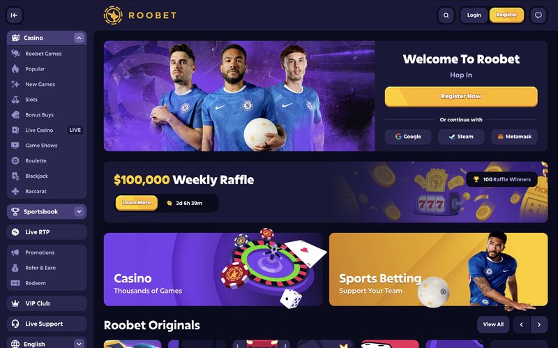 Wie einfach ist die Anmeldung beim Robocat Casino? - overview
